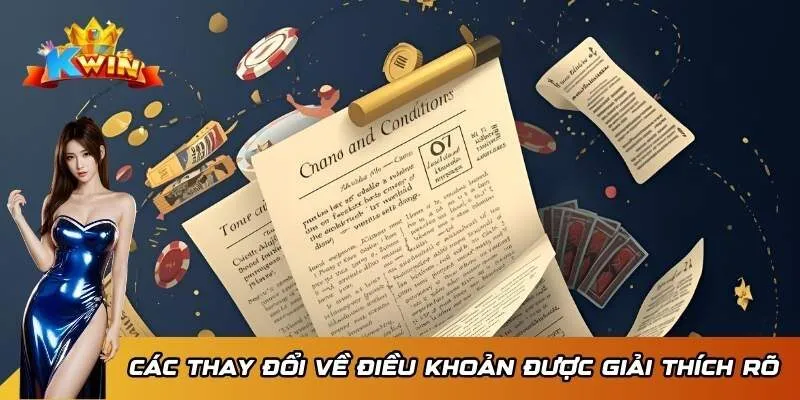 Cập nhật thay đổi điều khoản tại nền tảng