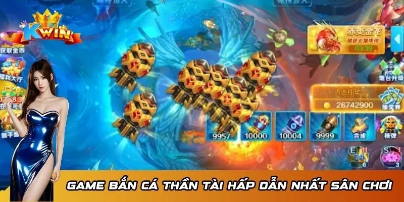 Game bắn cá thần tài hấp dẫn nhất sân chơi